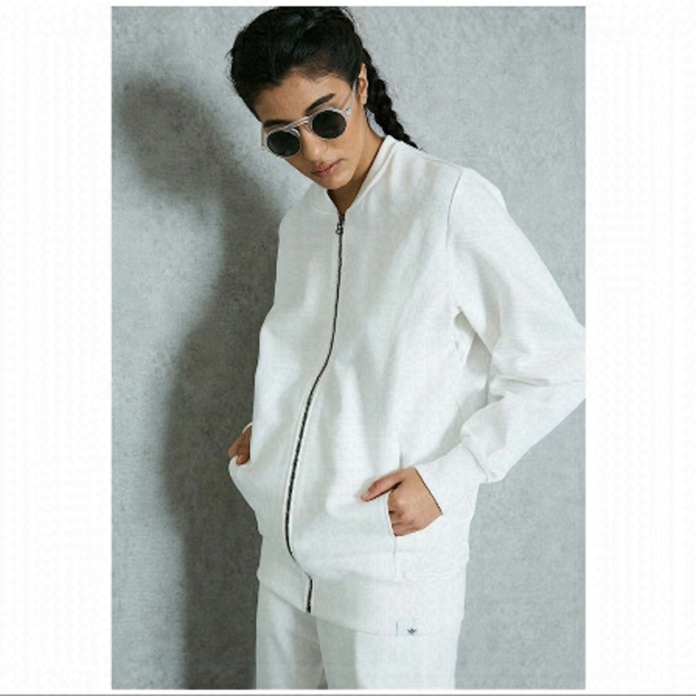 Adidas-XBYO White Track Jacket (Small)